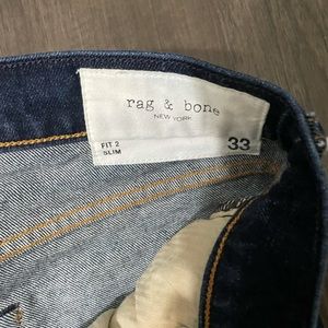 Rag & Bone Navy Blue Jeans Size 33 Fit 2